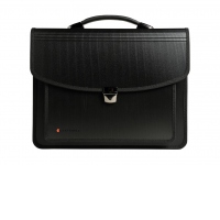 Servieta cu 7 compartimente si pentru laptop 15″ Exactive Exatravel Exacompta 55734E, negru