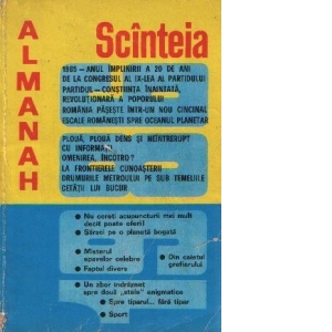Almanah Scinteia 1986