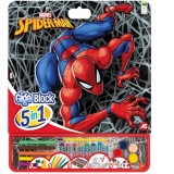 Spider man set pentru desen giga block 5 IN 1
