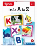 Joc educativ Agerino,De la A la Z. Invatarea ordinii alfabetice si a cuvintelor.