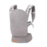Marsupiu ergonomic Kinderkraft NINO, pana la 20 kg, confetti grey