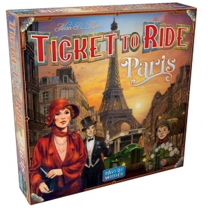 Joc de societate Ticket to Ride Paris (limba engleza)
