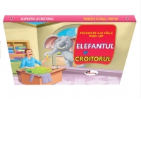 Poveste cu talc POP-UP. Elefantul si croitoruI