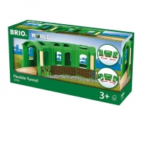 Tunel flexibil din 3 bucati pentru trenulete BRIO