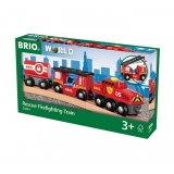 Trenulet pompieri cu accesorii BRIO