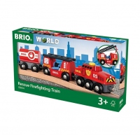 Trenulet pompieri cu accesorii BRIO