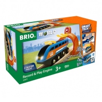 Locomotiva inteligenta cu inregistrare si redare de sunete personalizate BRIO