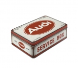 Cutie metalica plata Audi - Service Box