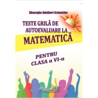 Teste grila de autoevaluare la matematica pentru clasa a VI-a
