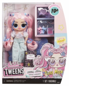 Papusa L.O.L. Surprise! Tweens -  Flora Moon cu surprize