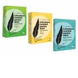 Pachet Literatura pentru elevi (3 volume): 1. Poezia; 2. Proza; 3. Dramaturgia