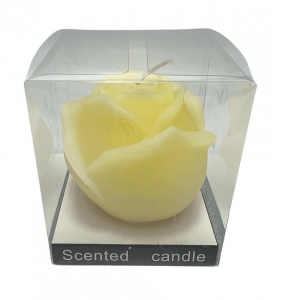 Lumanare Parfumata (Soft Vanilla) Ivory Rose, 20h