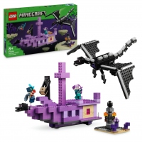 LEGO Minecraft - Dragon Ender si Corabia din End - 21264