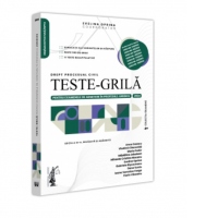 Teste-grila pentru examenele de admitere in profesiile juridice. Drept procesual civil. 2024. Editia a III-a, revazuta si adaugita