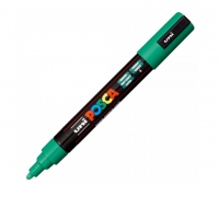 Marker acril POSCA PC-5M, verde 6