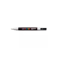 Marker acrilic POSCA PC-3M, alb 1