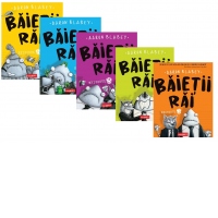 Pachet Baietii Rai (5 carti): 1. Episodul1; 2. Misiune improbabila; 3. Ghemotocul contraataca; 4. Atacul pisizombilor; 5. Gaz intergalactic