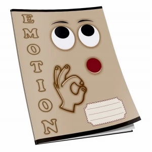 Caiet capsat Emotion, A5, 48 file, velin