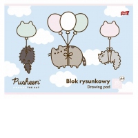 Bloc de desen Majewski Pusheen, A4, 20 file
