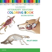 Veterinary Anatomy Coloring Book