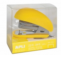 Mini capsator Apli Fluor Collection, 24/6, 63 cm, galben