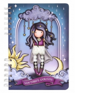 Caiet cu spira Gorjuss, Little Storm Cloud, 192 file