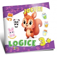 Jocuri logice 3+ (cu autocolante)