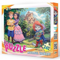 Puzzle 240 piese. Motanul incaltat