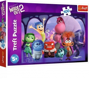 Puzzle Trefl 100 Disney Inside Out 2 Lumea Minunata