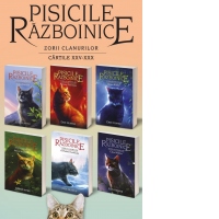 Pachet cartile 25-30. Pisicile Razboinice, seria Zorii clanurilor