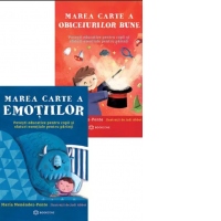 Pachet Micile schimbari creeaza oameni mari (2 carti): 1. Marea carte a emotiilor; 2. Marea carte a obiceiurilor bune
