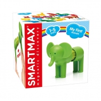 Joc magnetic Smart Max, My First Safari Animals, Elefantul, 3 piese