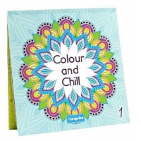 Carte de colorat pentru adulti Color and Chill 1