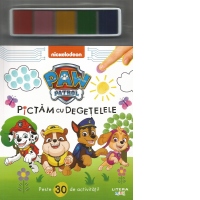 Patrula catelusilor. Pictam cu degetelele