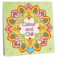 Carte de colorat pentru adulti Color and Chill 4