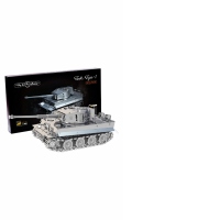 Puzzle Mecanic 3D din metal, Time For Machine, Model radiocontrolat, Tank Tiger-I