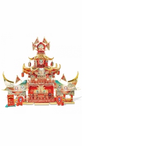 Puzzle 3D Piececool, Scena de Teatru Antic, Metal, 174 piese