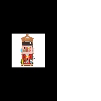 Puzzle tablou 3D, Oficiu postal DIY, Rolife, 104 piese