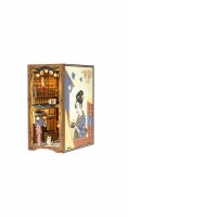 Puzzle 3D, Cotor de carte, Book Nook DIY, Under the Sakura Tree, Cutebee, 214 piese