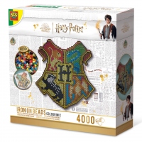 Set margele de calcat Beedz Harry Potter - Stema Hogwarts