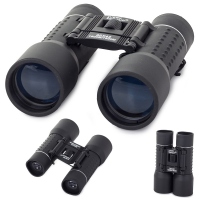 Binoclu turistic compact 32x42, cu husa pentru transport
