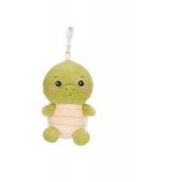 Jucarie de plus Kawaii Kuties - Testoasa, 12.5 cm, cu clema de agatat