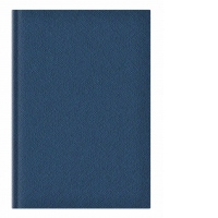 Agenda A5 Adria, nedatata, hartie ivory, coperta albastru