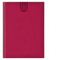 Agenda Dakota A4, datata, hartie ivory, coperta fuchsia