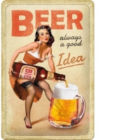 Placa 20x30 Beer - Always a Good Idea - Special Edition