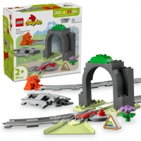LEGO DUPLO - Set de extindere Tunel cu sine de cale ferata - 10425