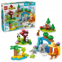 LEGO DUPLO - Familii de animale salbatice 3 în 1 - 10446