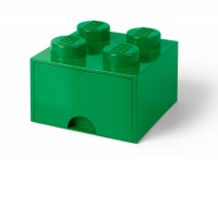 Cutie depozitare LEGO 2x2 cu sertar, verde - 40051734