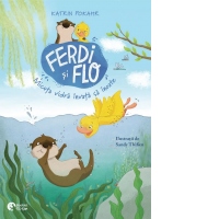 Ferdi si Flo. Micuta vidra invata sa inoate