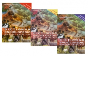 Pachet Dictionar enciclopedic medical veterinar roman-englez (3 volume)